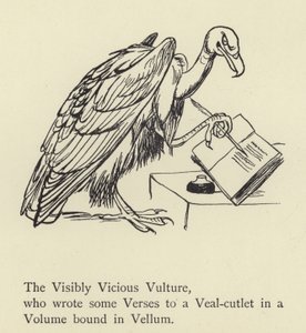 Görünür Kısır Akbaba by Edward Lear
